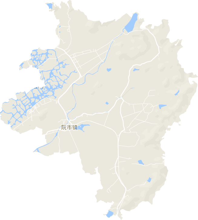 阮市镇电子地图