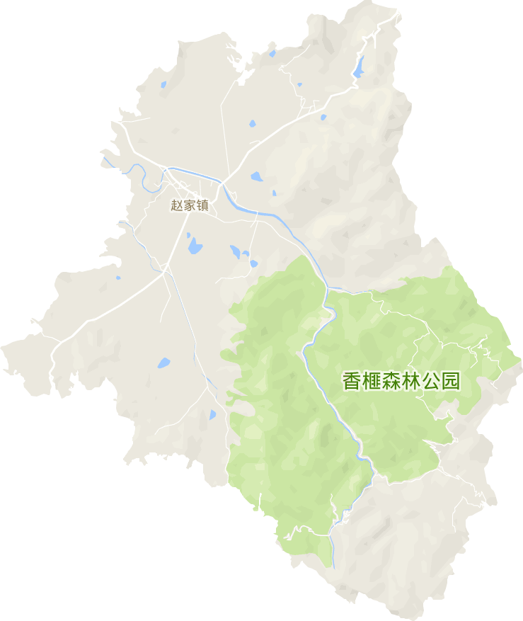 赵家镇电子地图