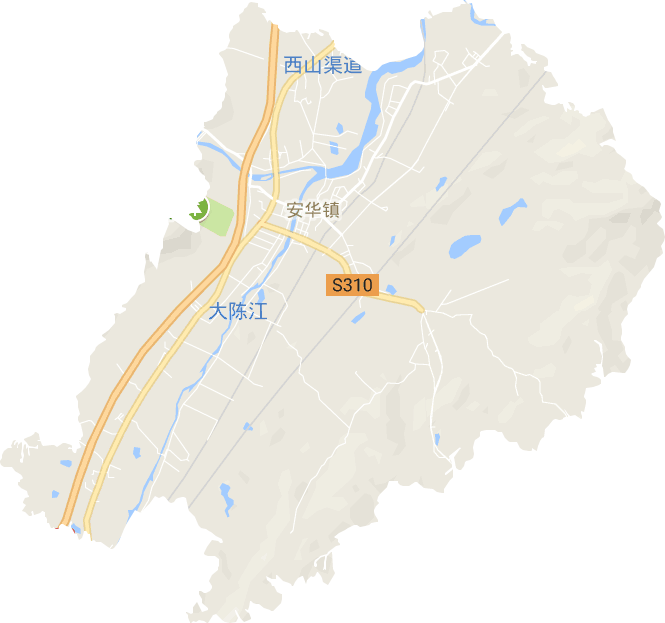 安华镇电子地图
