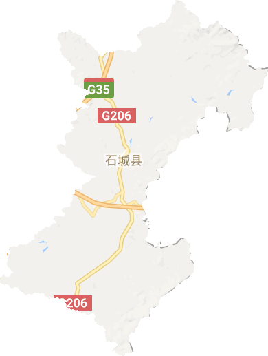 石城县电子地图