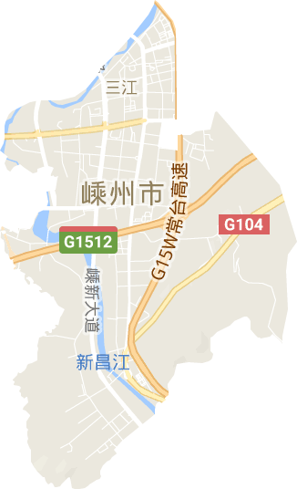 三江街道电子地图
