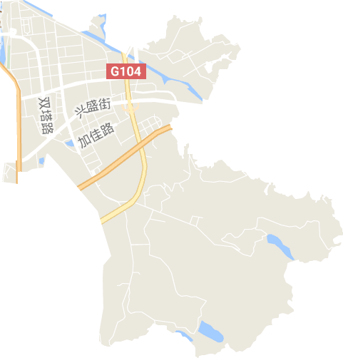 嵊州经济开发区电子地图