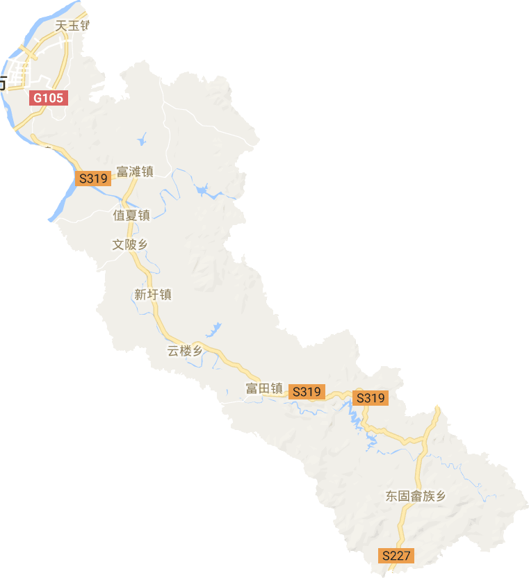 青原区电子地图