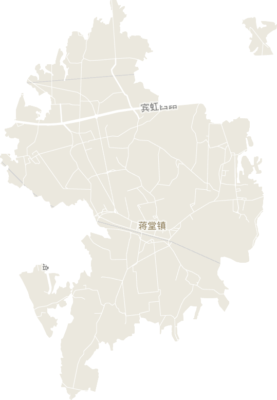 蒋堂镇电子地图