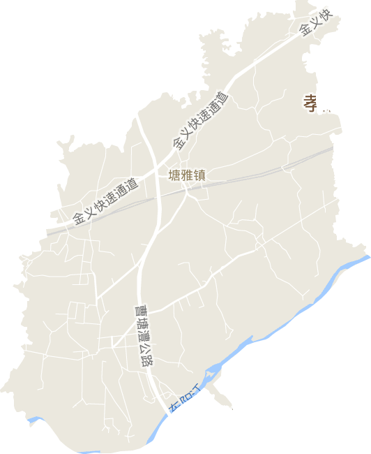 塘雅镇电子地图