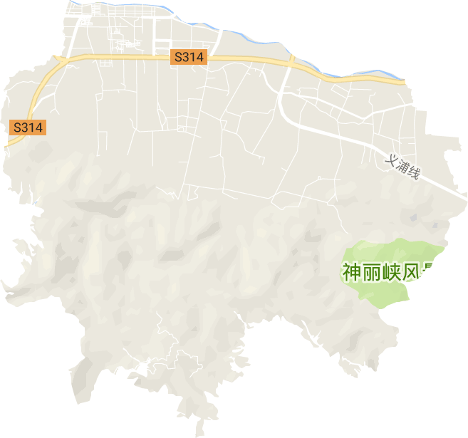 浦南街道电子地图