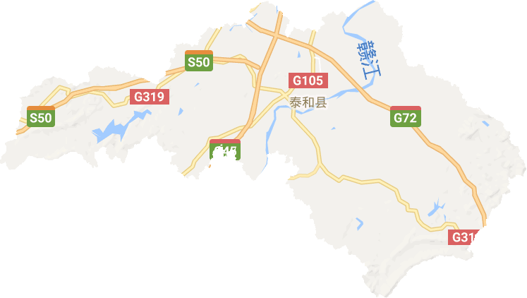 泰和县电子地图