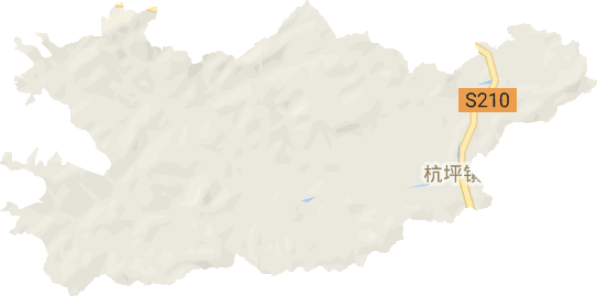 杭坪镇电子地图