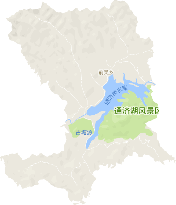 前吴乡电子地图