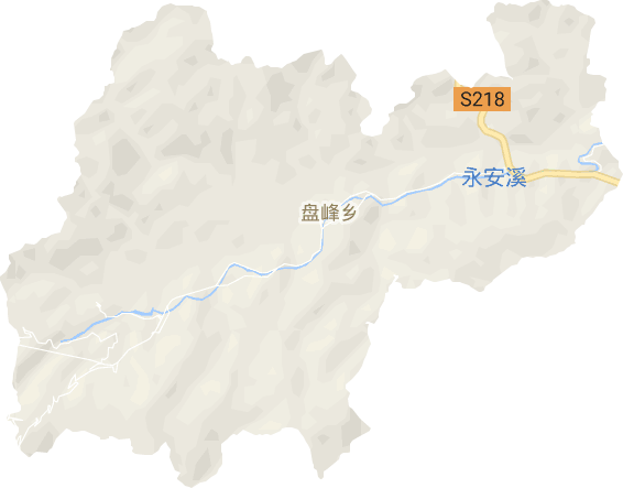 盘峰乡电子地图