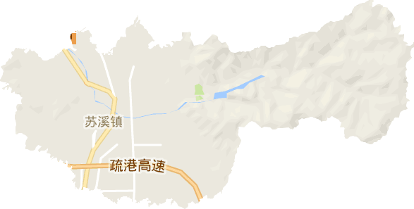 苏溪镇电子地图