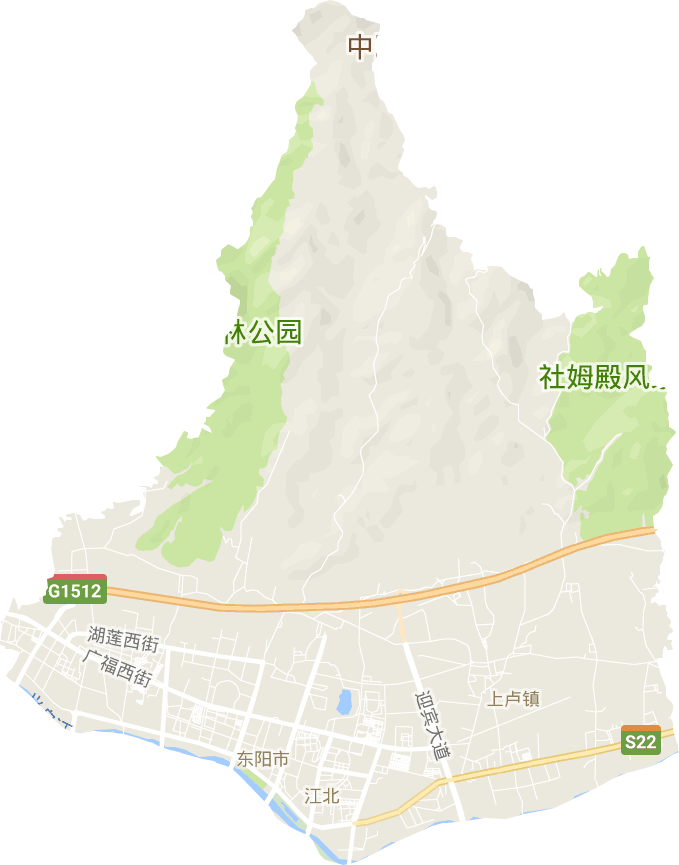 江北街道电子地图