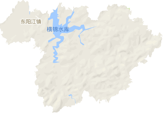 东阳江镇电子地图