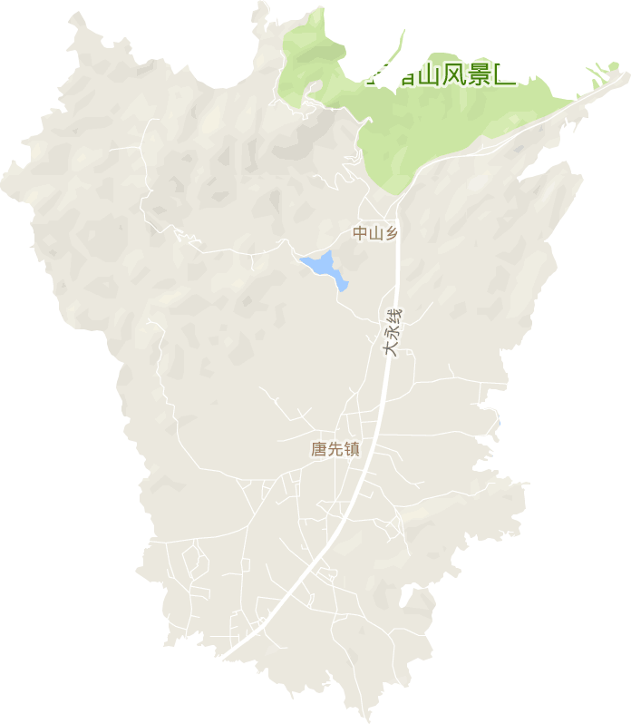 唐先镇电子地图