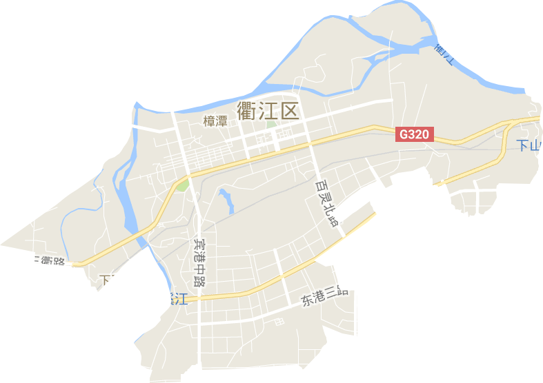 樟潭街道电子地图