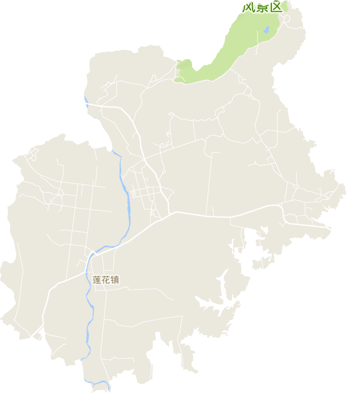 莲花镇电子地图
