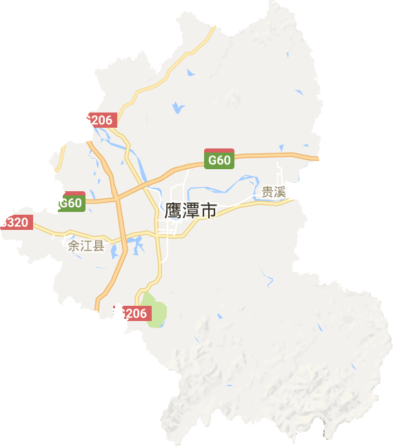 鹰潭市电子地图