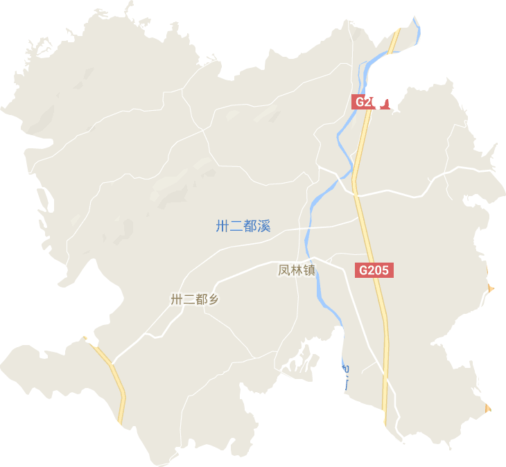 凤林镇电子地图