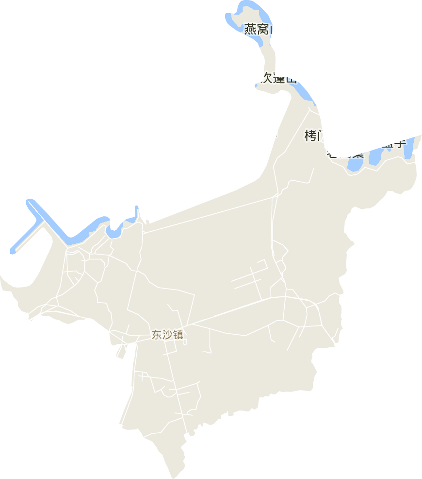 东沙镇电子地图