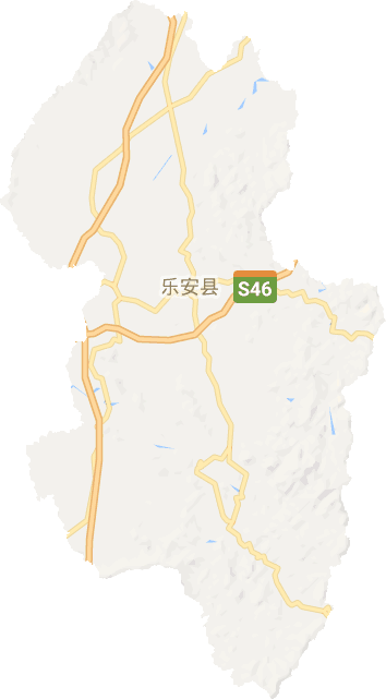 乐安县电子地图