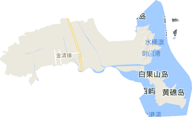 金清镇电子地图