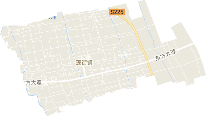 蓬街镇电子地图