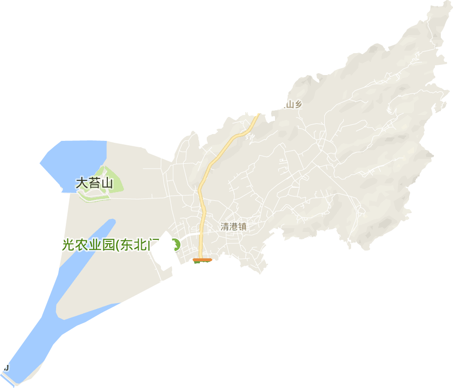清港镇电子地图
