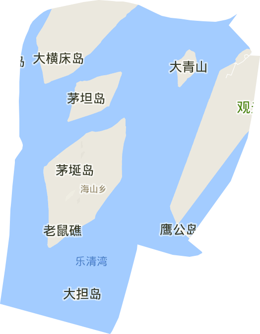 海山乡电子地图