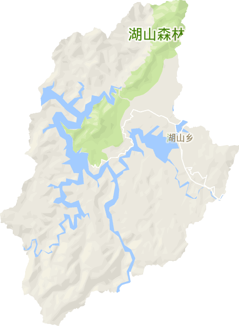 湖山乡电子地图