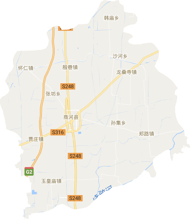 商河县电子地图