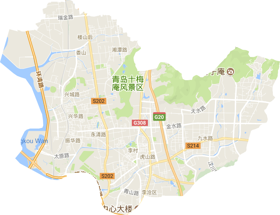 李沧区电子地图