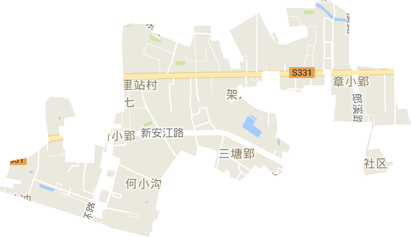 七里站街道电子地图