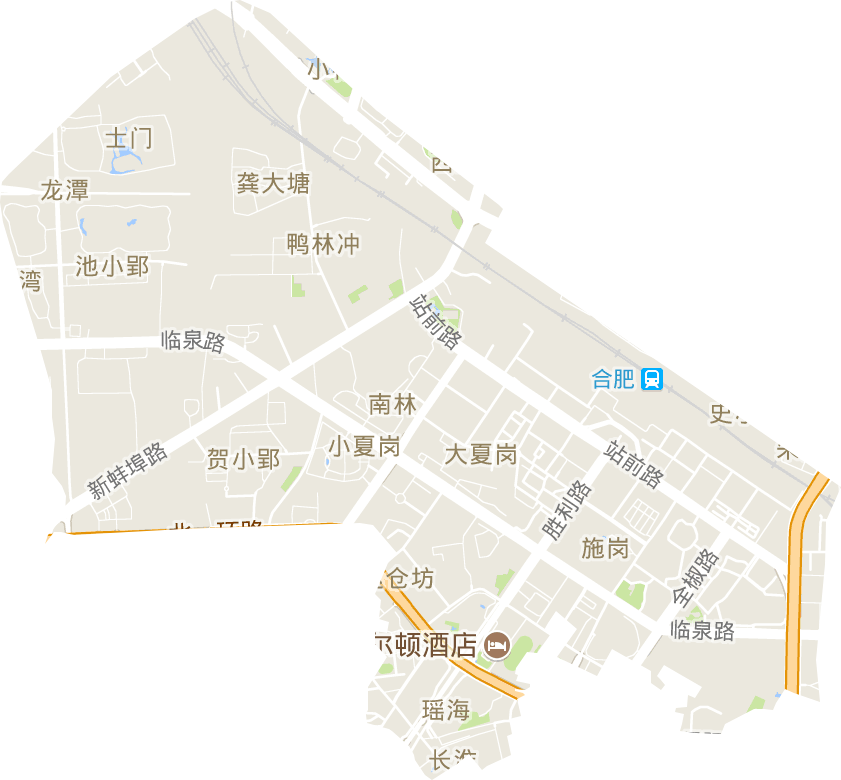 长淮街道电子地图