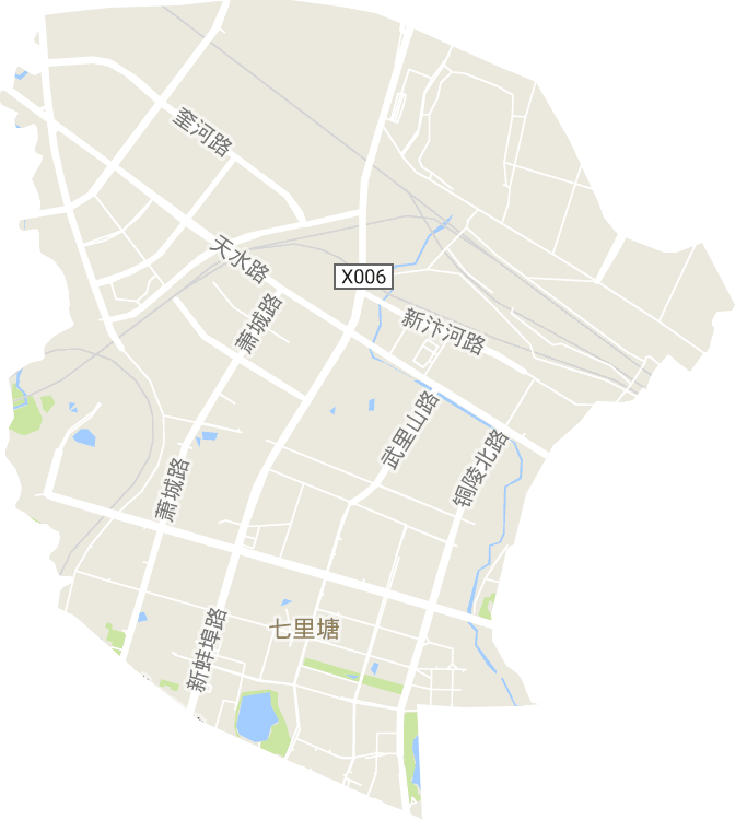 七里塘街道电子地图