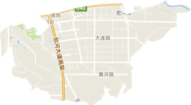 骆岗街道电子地图