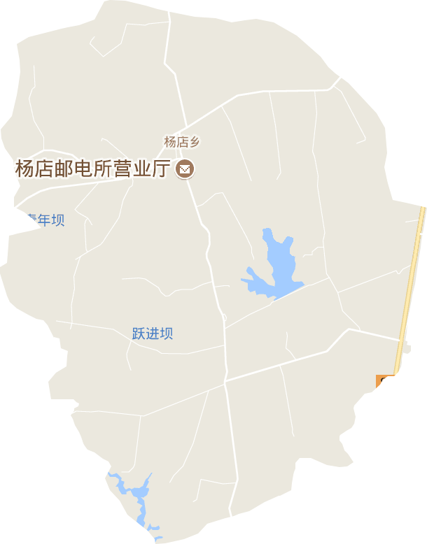 杨店乡电子地图