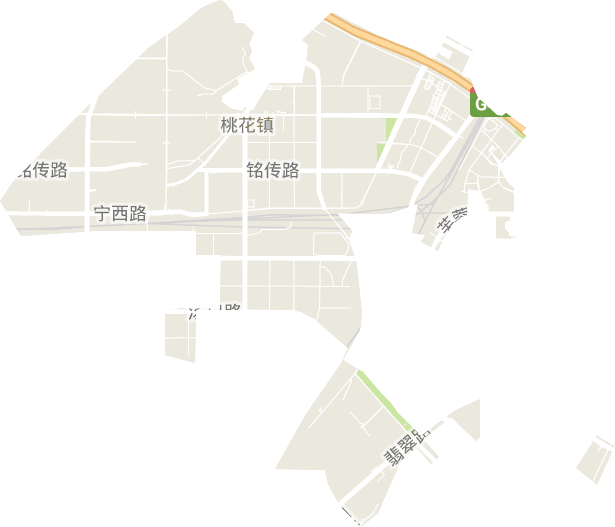 桃花镇电子地图