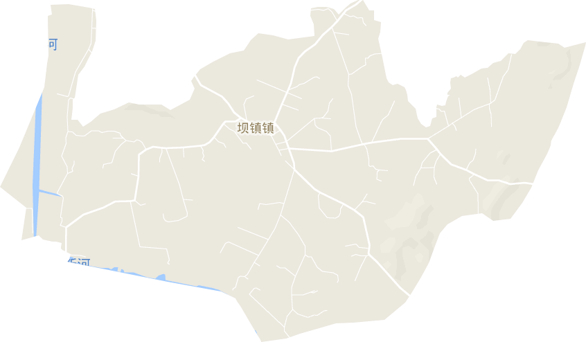 坝镇镇电子地图