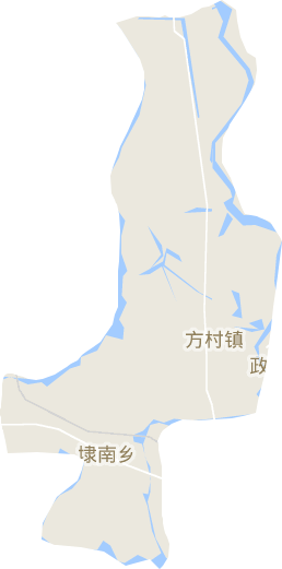 方村街道电子地图