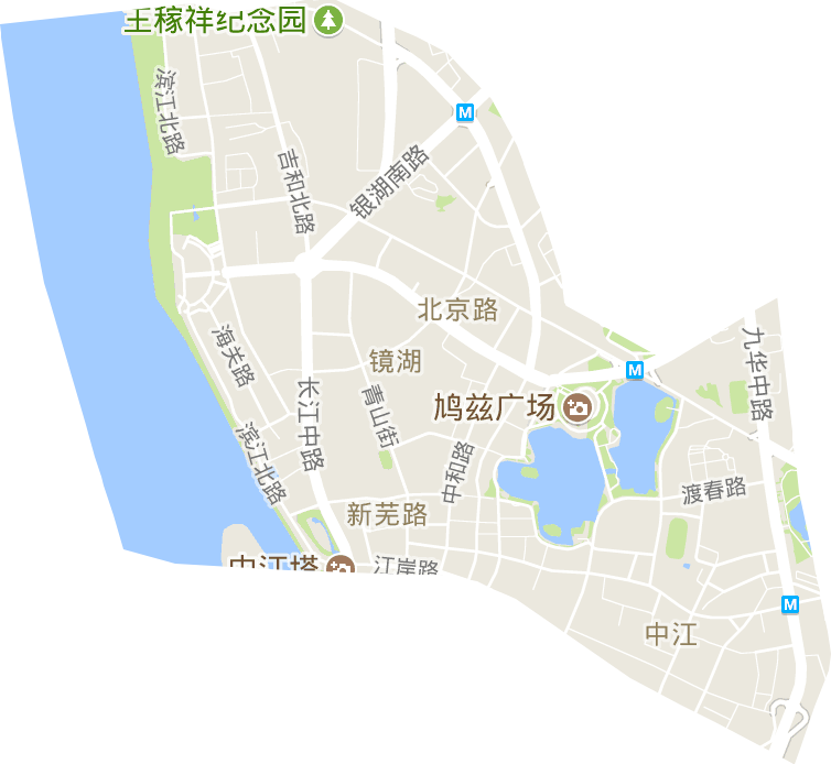 滨江公共服务中心电子地图