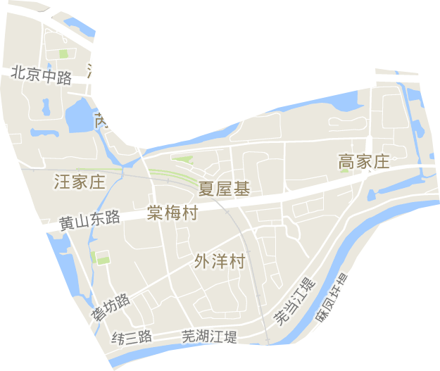 镜湖新城公共服务中心电子地图