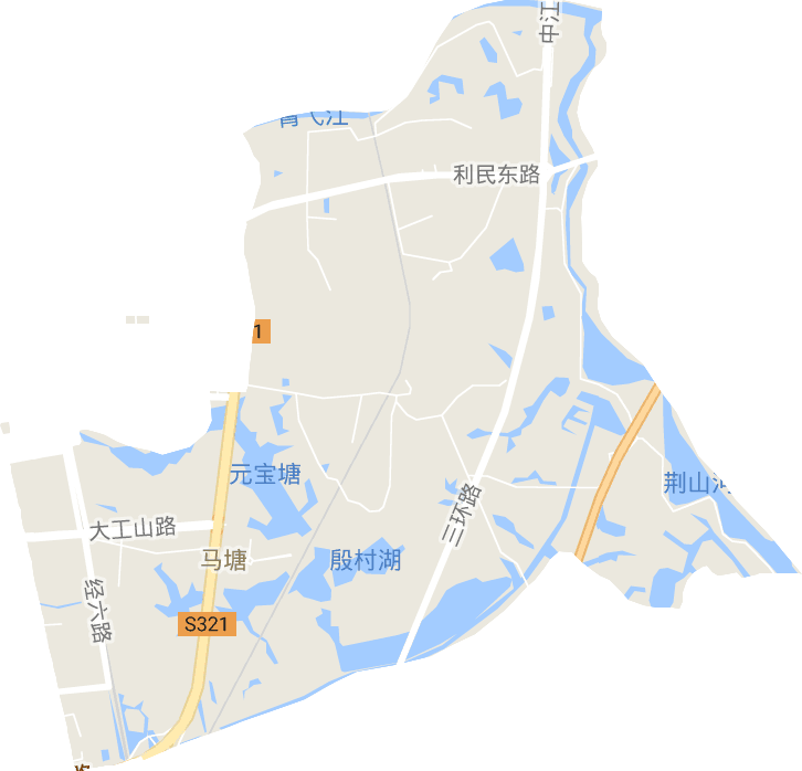 马塘街道电子地图
