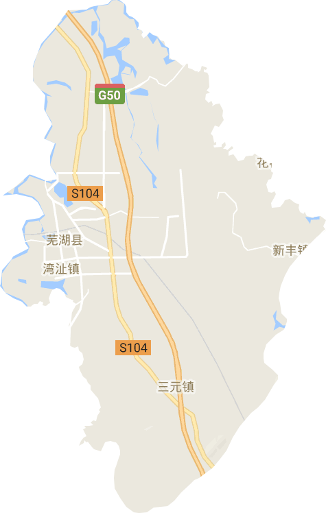 湾沚镇电子地图
