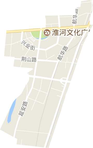 淮河社区行政事务管理中心电子地图
