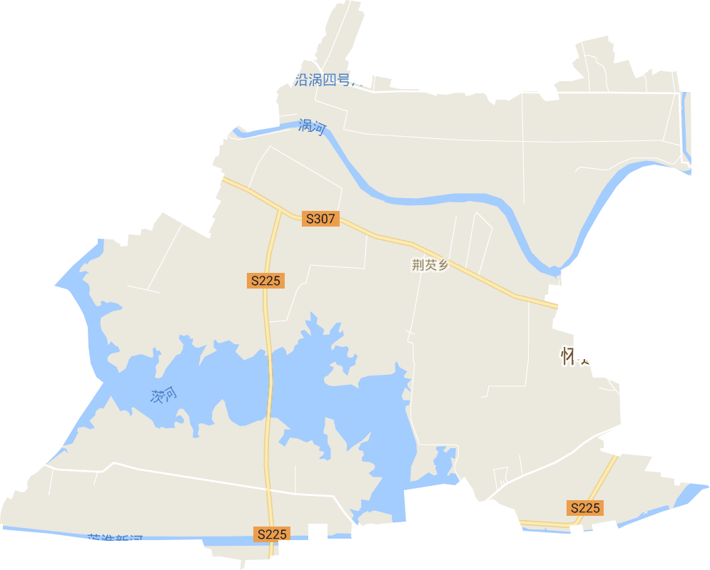 荆芡乡电子地图