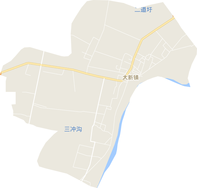 大新镇电子地图