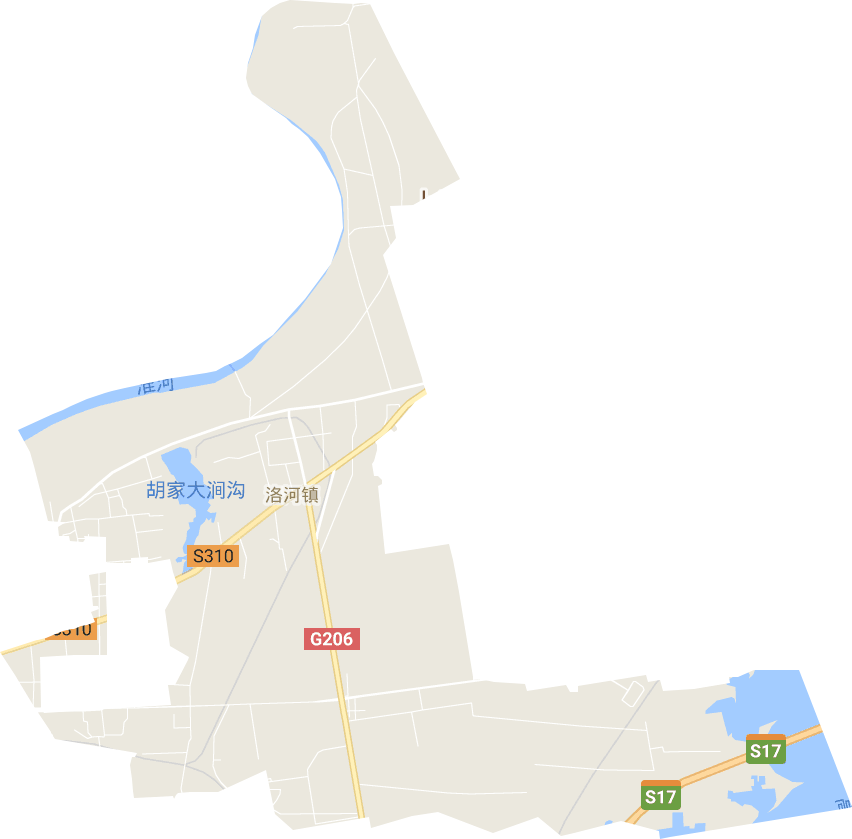 洛河镇电子地图