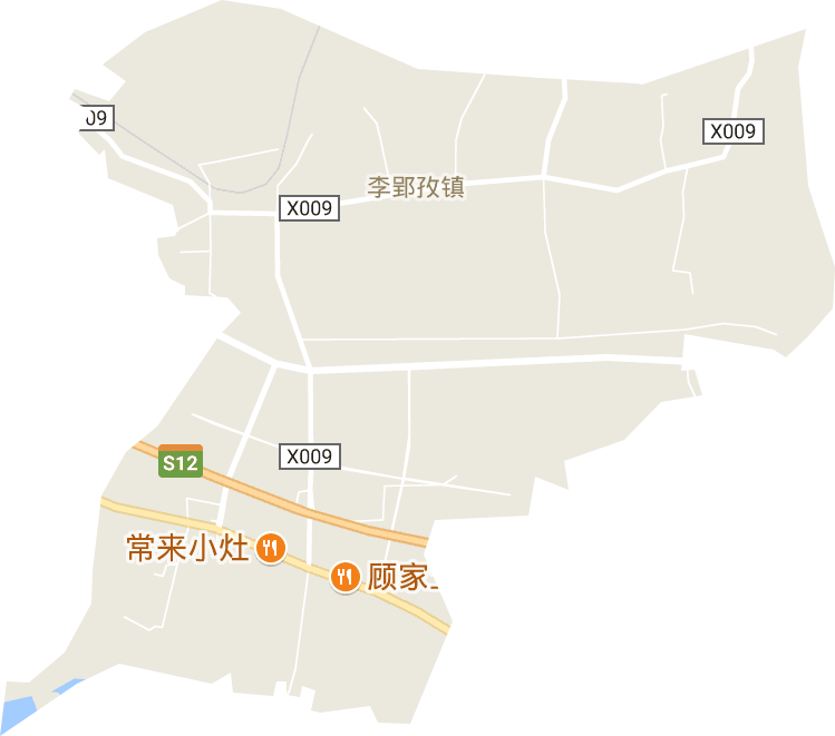 李郢孜镇电子地图