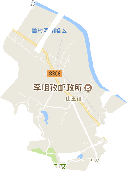 山王镇电子地图