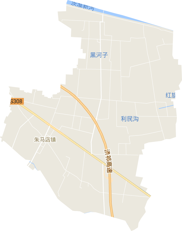 朱马店镇电子地图